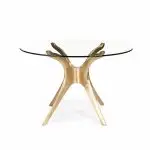 Vicenza B Brass Dining Table - Image 2