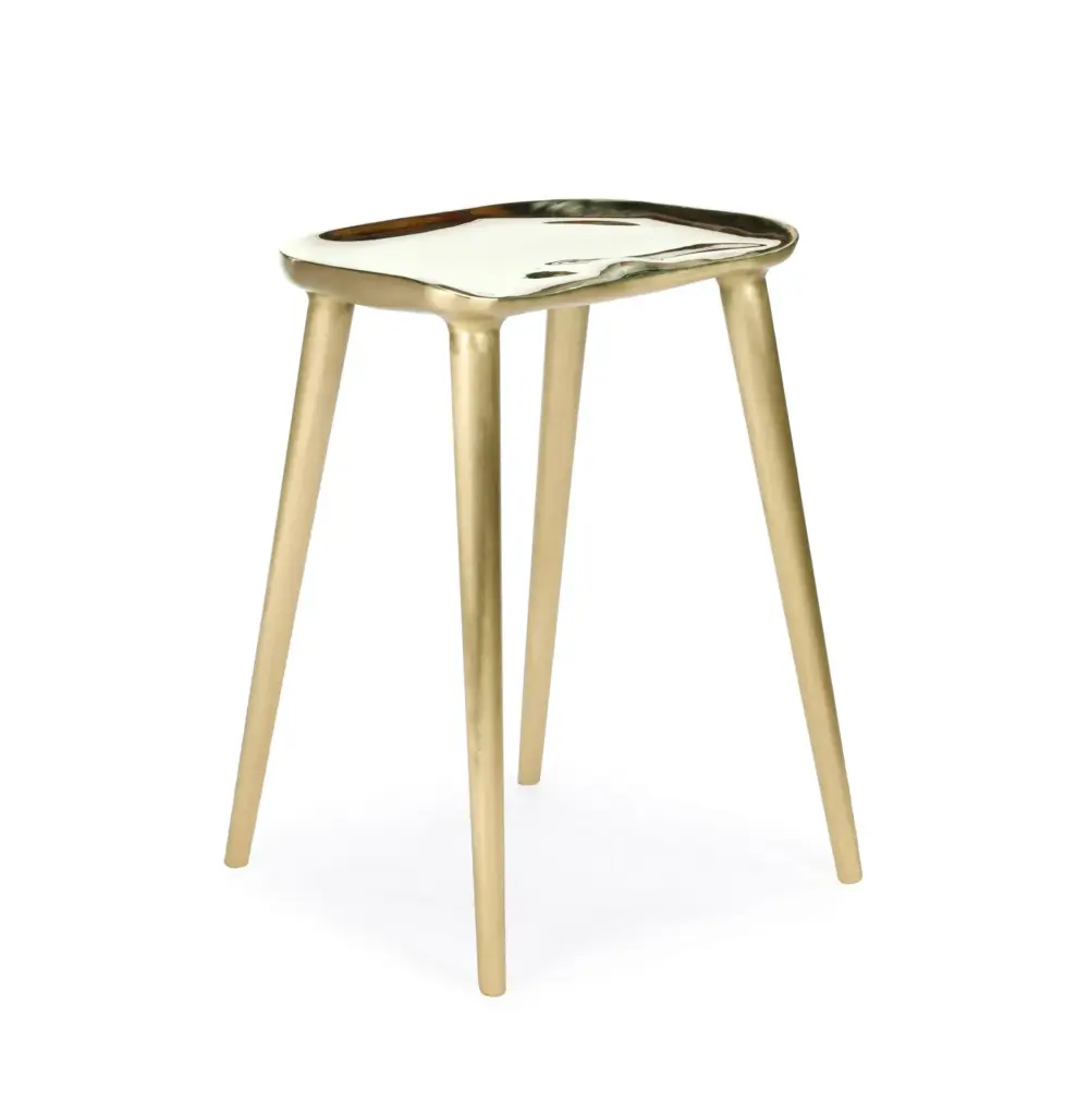 Koru Brass Bar Stool