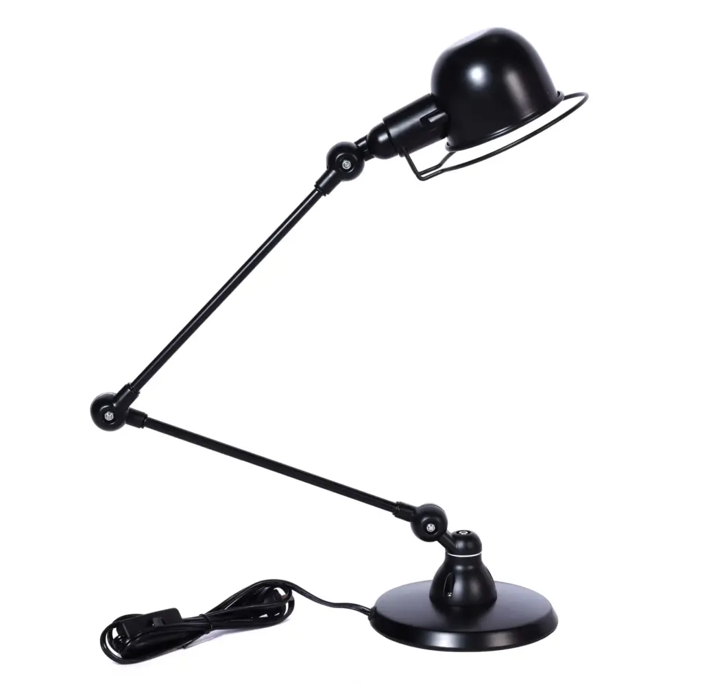 Norwich 1 table lamp made with bronze
  coated metal frame and bronze finish metal adjustable head with on/off swicth
  – main view