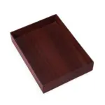 Tray A 1 tray made with solid American
  walnut and solid American walnut – main view