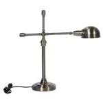 Tribeca C 1 table lamp made with nickel
  pole and base and nickel adjustable head with on/off swicth – main view