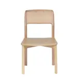 Vestervelde 1 dining chair made with
  solid ashwood frame and solid ash wood seat – main view