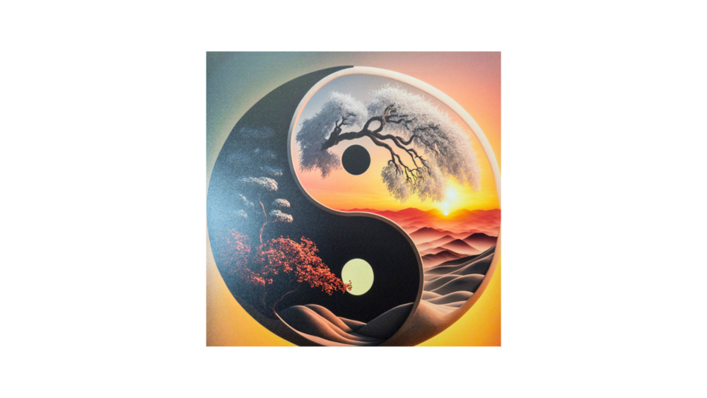 Yin and Yang Lighted Canvas - Image 4