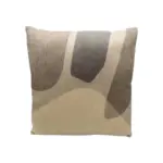 June 1 pillow made with woven polyester
  blend fabric and polyester insert with a zipper – main view