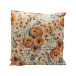 Matilda 1 pillow made with cotton-linen
  blend and polyester insert with a zipper – main view