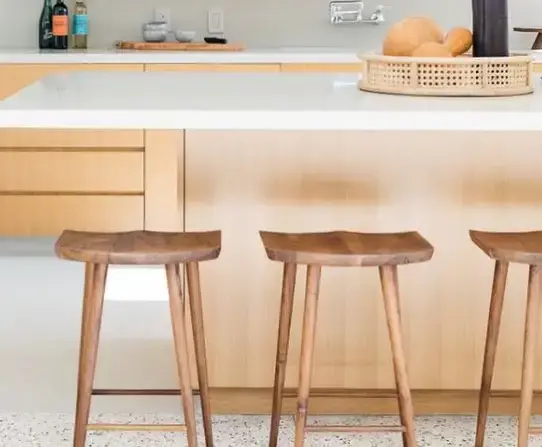 mid century bar and counter stools
