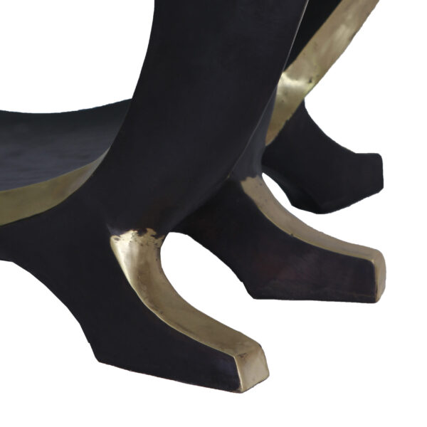 Cove  Brass Coffee Table