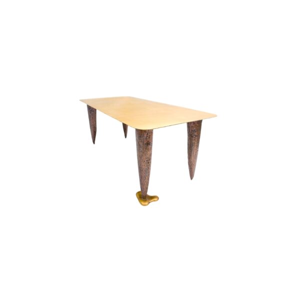 Sentinel Brass Dining Table