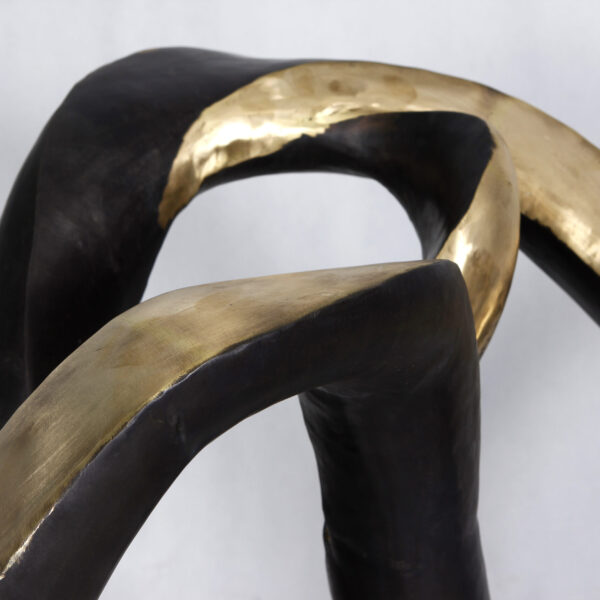 Serpentine Atelier Brass Table